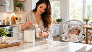 Fórmula infantil para 6 a 12 meses: o que muda? Entenda nutrientes, quantidade, introdução alimentar e cuidados.