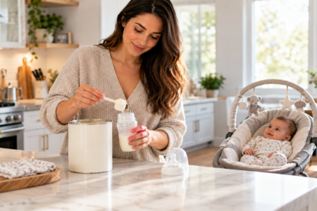 Fórmula infantil para 6 a 12 meses: o que muda? Entenda nutrientes, quantidade, introdução alimentar e cuidados.