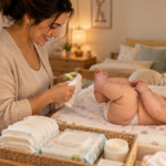 Como escolher fralda para bebê com pernas grossas? Entenda tamanho, elásticos, ajuste e sinais de desconforto.