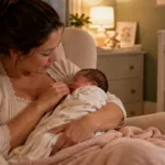 Preciso acordar meu bebe recém nascido para mamar?