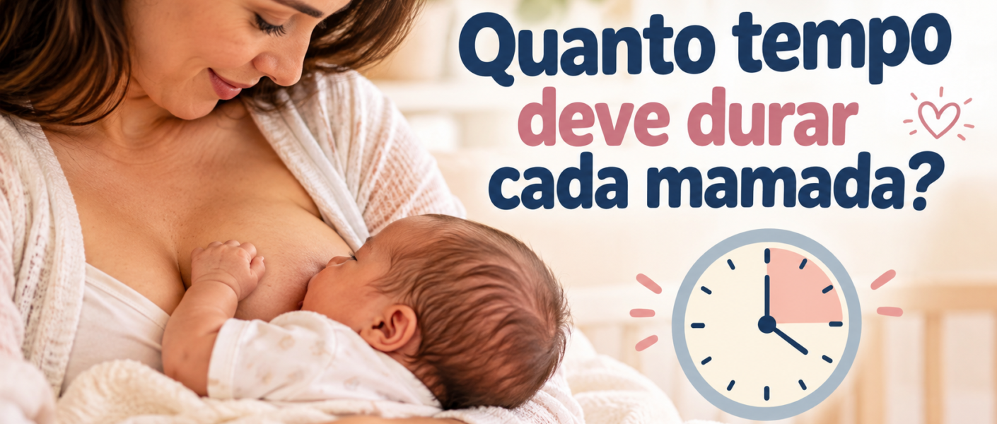Quanto tempo deve durar cada mamada?