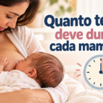 Quanto tempo deve durar cada mamada?